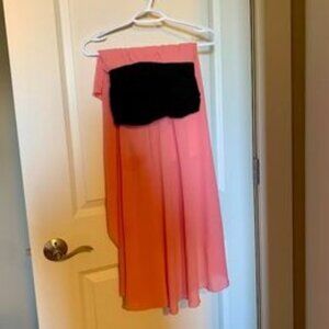 pink/black Sirens dress, S